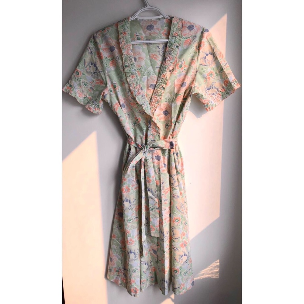 Pastel robe dress